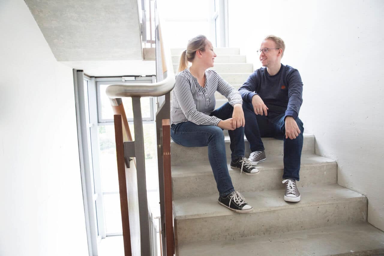 Ina und Florian nach einem erfolgreichen Paarcoaching.