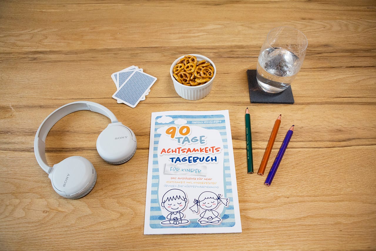 Achtsamkeitstagebuch fuer Kinder fuer 90 Tage