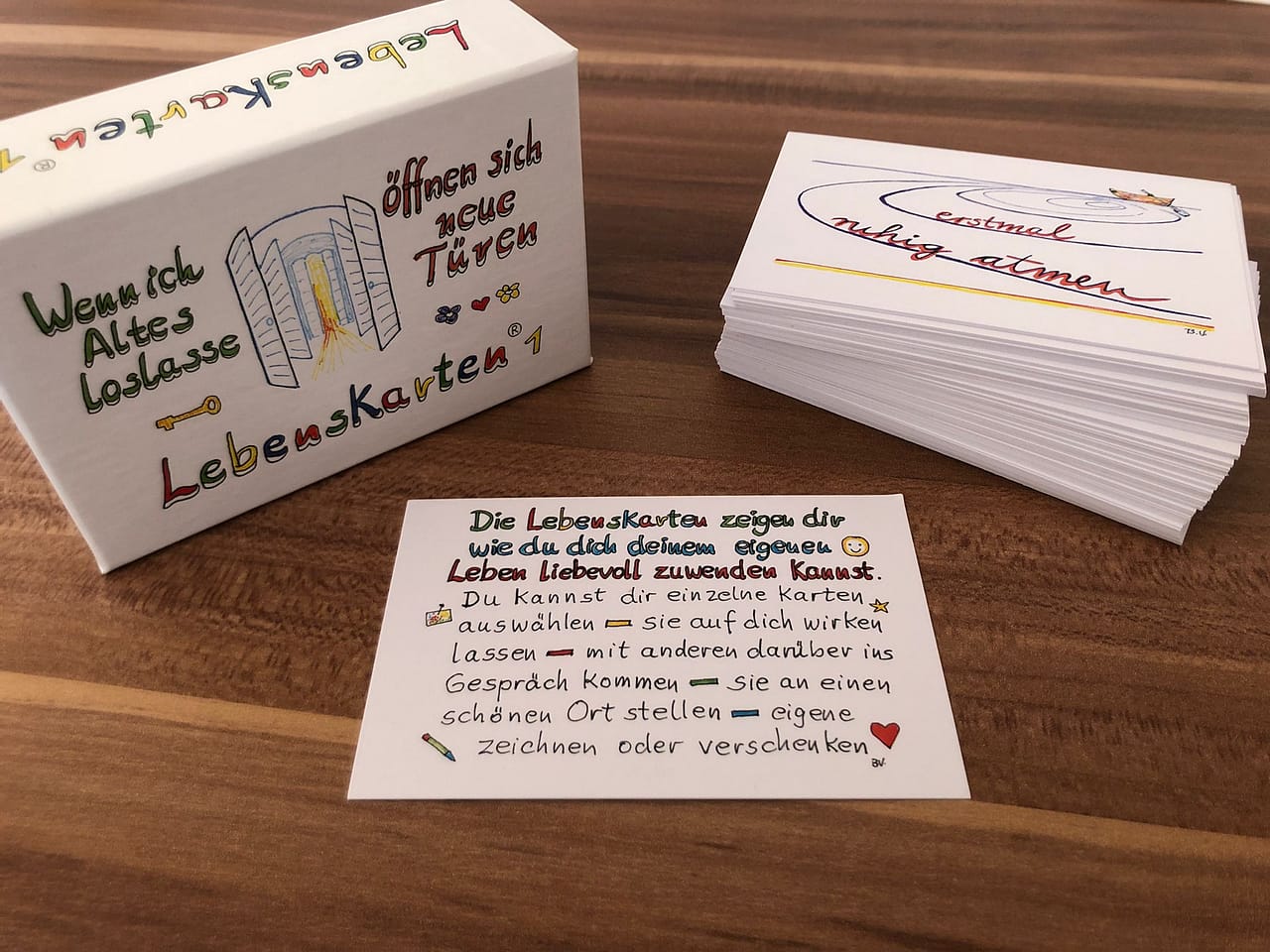 inhalt der lebenskarten im ueberblick